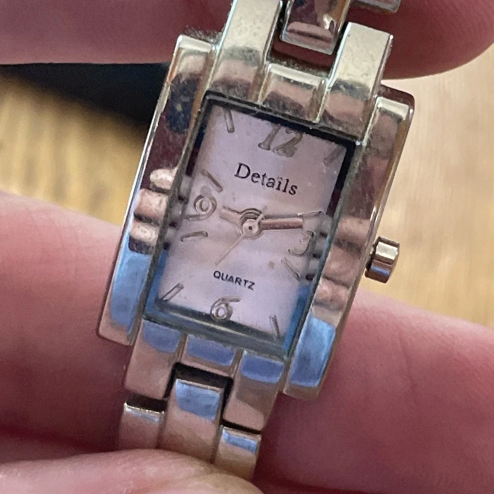 5 Vintage Watches Silver Tone Bracelet Quartz